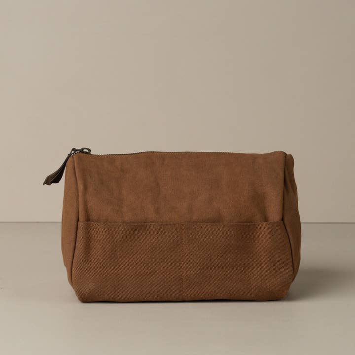 Saardé - Wholesale Toiletry Bag - Women's - Journey Toiletry Canvas Bag | Cinnamon2