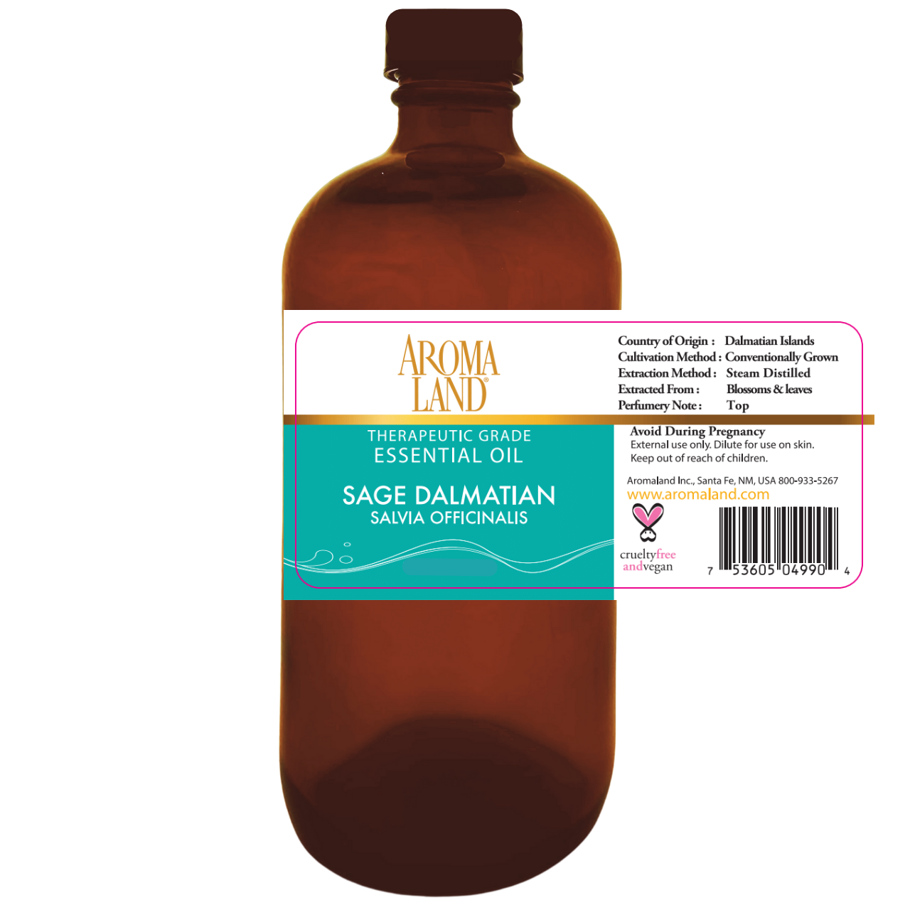 AROMALAND INC. - Wholesale Essential Oil - Sage Dalmatian Essential Oil2