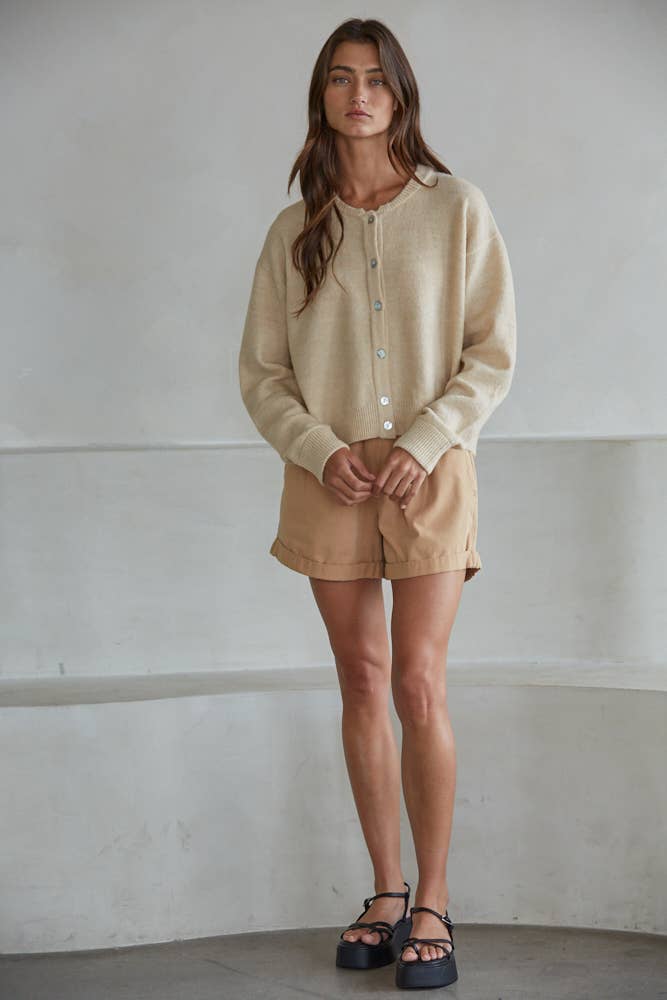 By Together - Wholesale Knit Sweater - Women's - W2536 | Knit Polyester Acrylic Sweater Crew Neck Cardigan 15