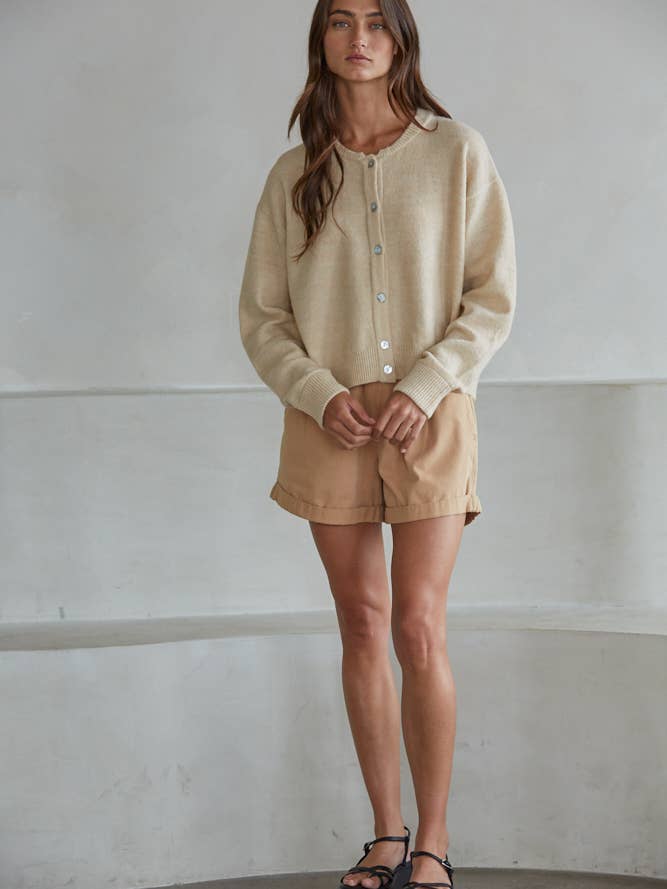 By Together - Wholesale Knit Sweater - Women's - W2536 | Knit Polyester Acrylic Sweater Crew Neck Cardigan 15