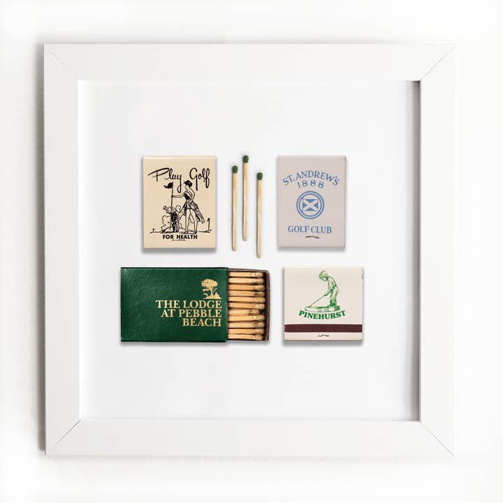 Match South - Wholesale Art Print - Golf Collage