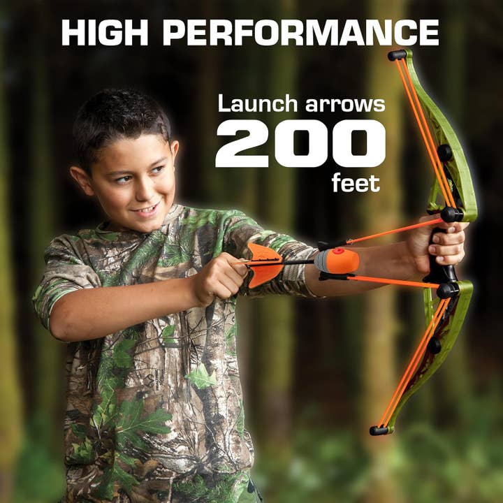 Zing - Wholesale Classic Toy - Kids - Zing Air Hunterz Z-Curve Bow - Bow and Arrow Toy for Kids4