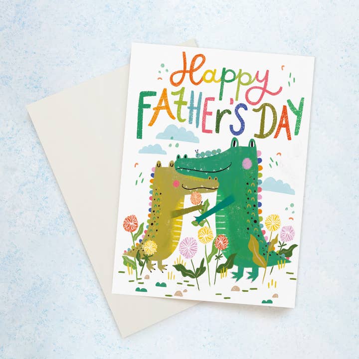 Biely & Shoaf - Wholesale Father’s Day card - Crocodiles Father's Day Card2