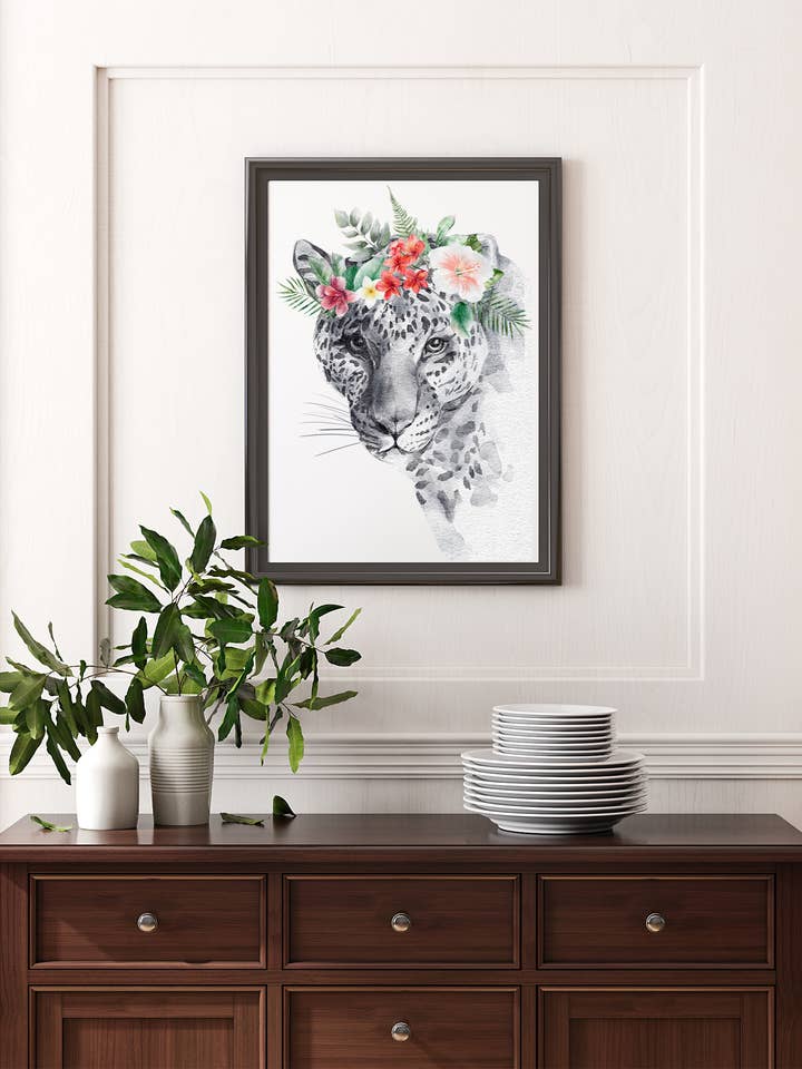 Stampa leopardata e fiori per la vendita all'ingrosso da parte di Homemade Hollydays Wholesale