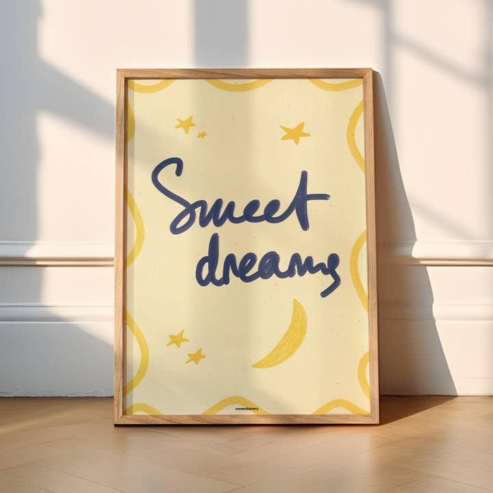 Zoete Dromen Print voor wholesale door Createdbyharry