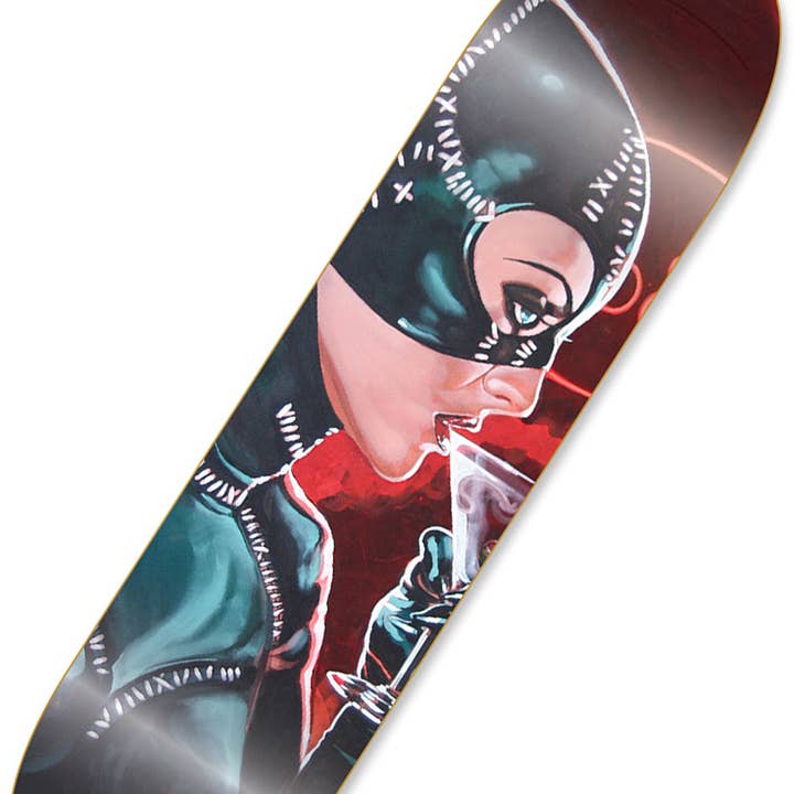 Large Popsicle Kitty Cocktail - Skate Deck for wholesale on Faire0