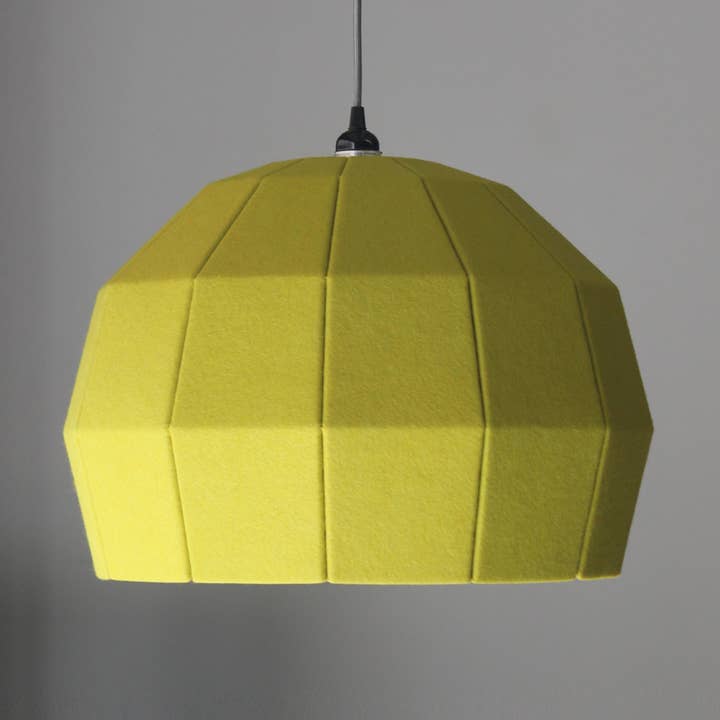 Lámpara colgante modular Snap Light de fieltro sintético para venta al por mayor de Object Rights
