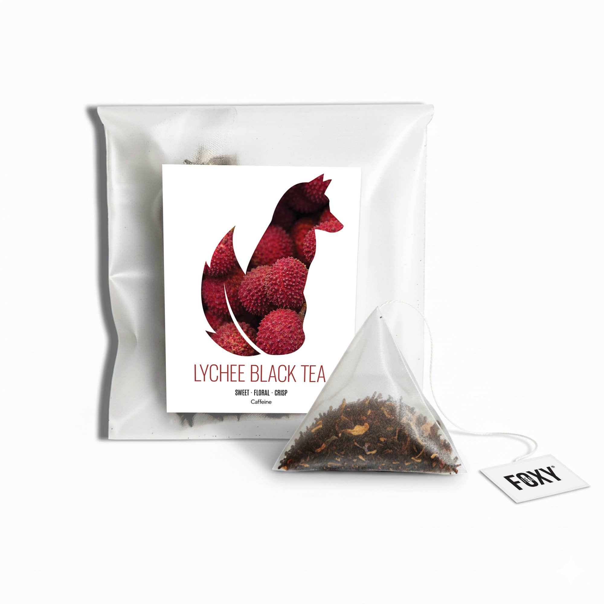 Foxy Tea® – Engroshandel Løs te – Pyramide-tepose til én kop (individuelt indpakket)14