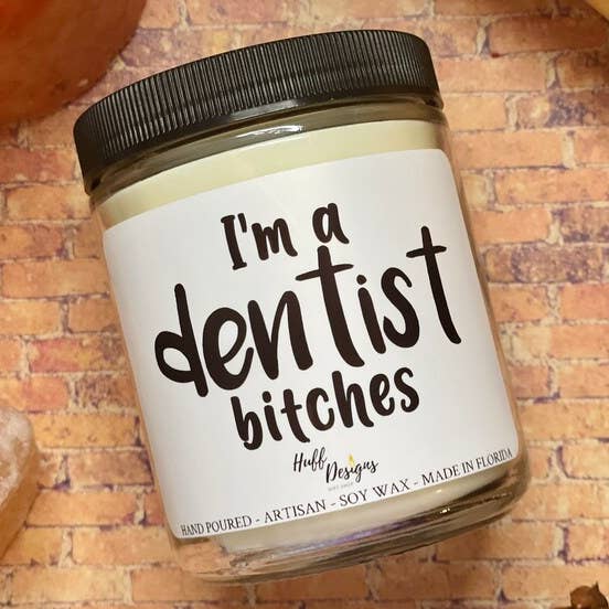Dentist Gift, Dentist Graduation Gift, Dental School, Gift for wholesale by Huff Designs Candle Co