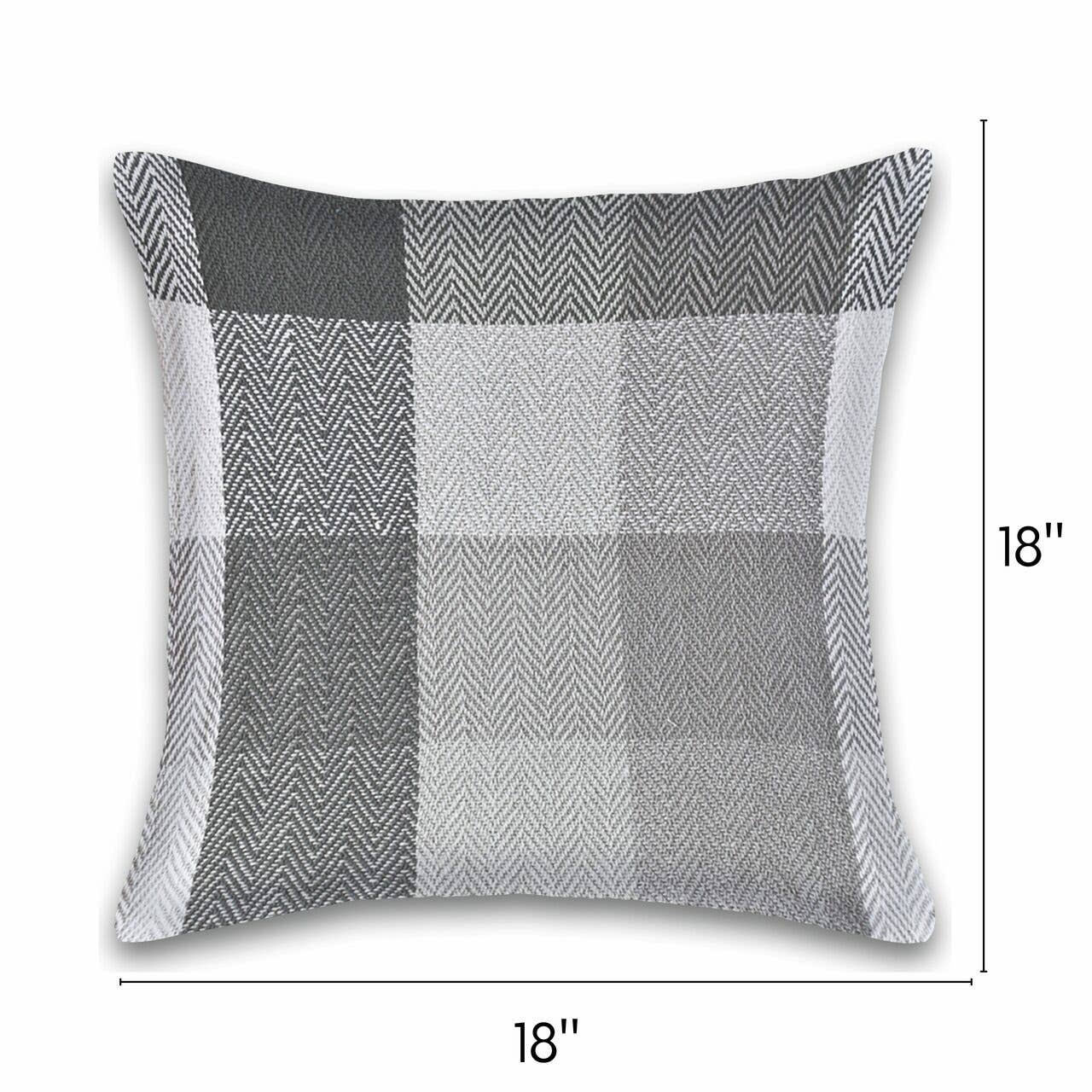 Fabstyles - Wholesale Throw Pillow Cover - Fabstyles Herringbone Check Cotton Pillow Cover5