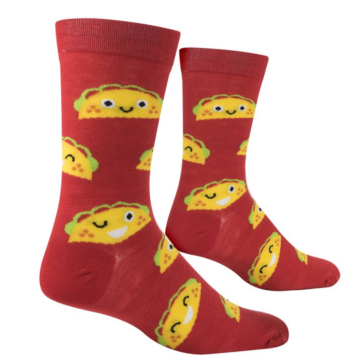 Crazy Socks - Wholesale Socks - Men's - Crazy Socks - Mens Crew - Tacos4