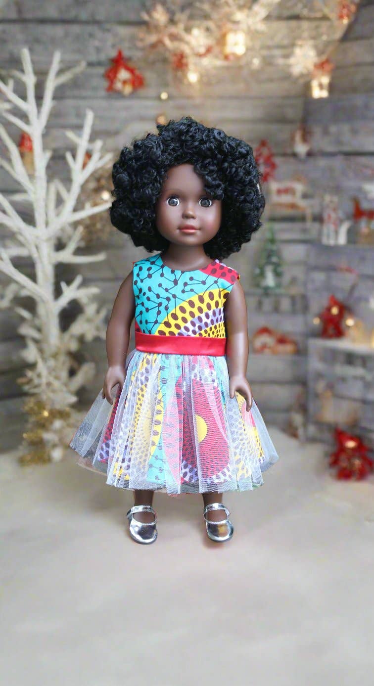 Ikuzi Dolls - Wholesale Doll - Kids - A Dark Brown Skin Tone Doll6