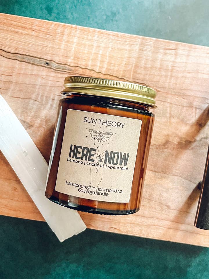 8oz Soy Candle Jars for wholesale by Sun Theory