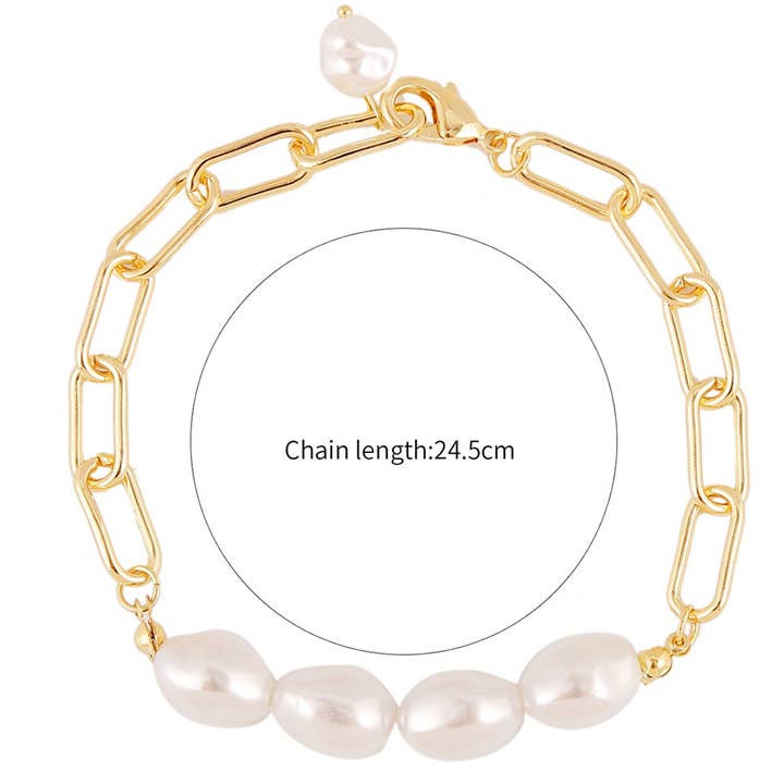 ACCITY - Wholesale Charm/Dangle Bracelet - PEARL CHARM BEADED BRACELET_CWAJE045412