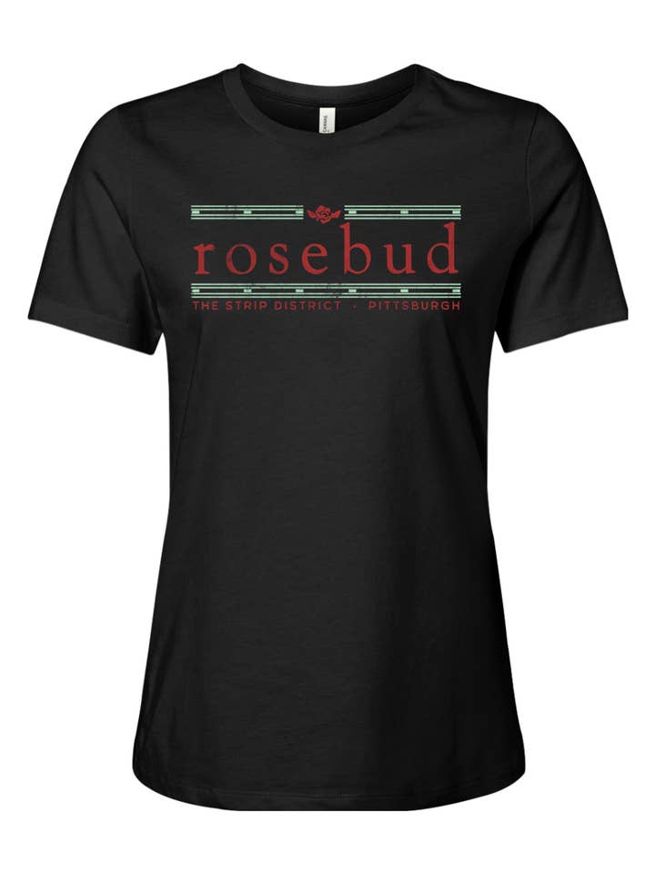 Yinzylvania - Venta al por mayor Camiseta serigrafiada - Mujer - Rosebud - Pittsburgh - Camiseta de Mujer0