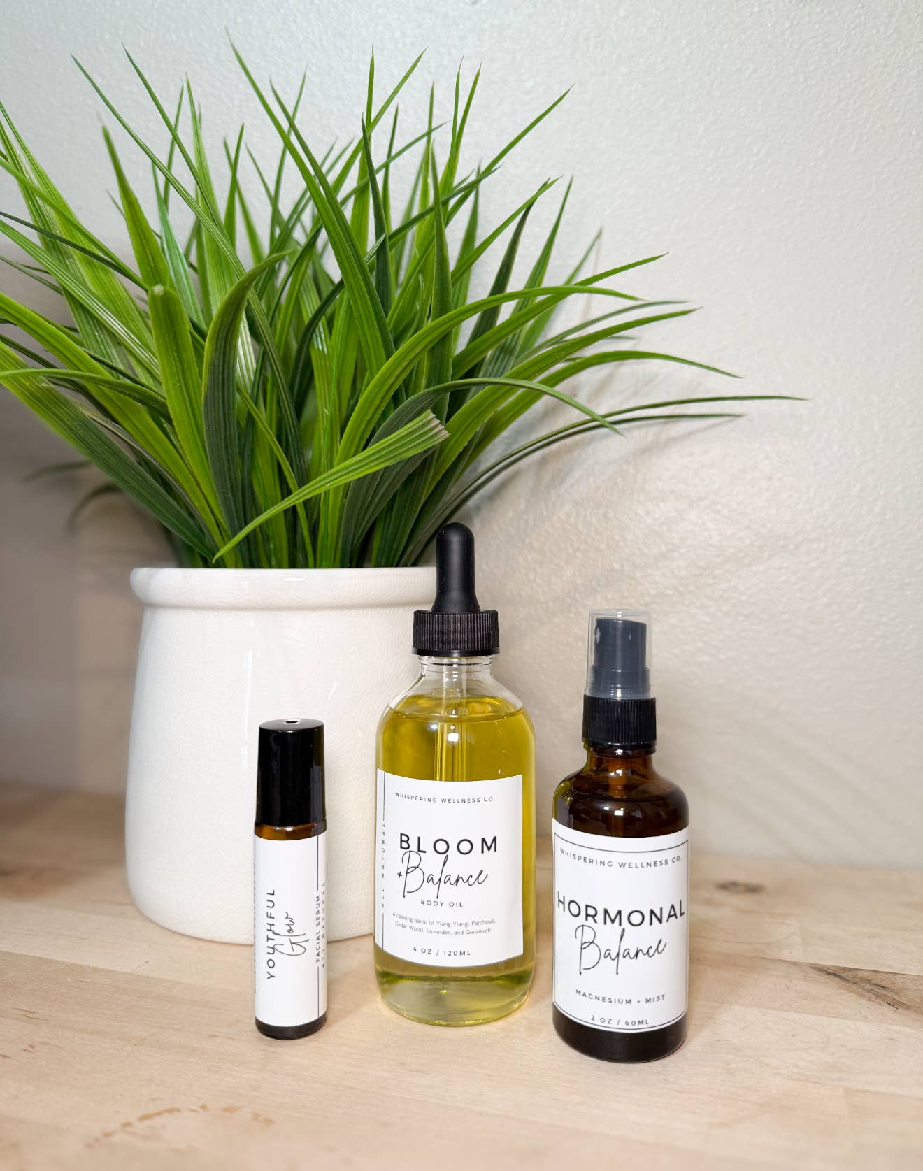 Whispering Wellness Co. - Wholesale Facial Serum/Concentrate - Glow & Go Set1