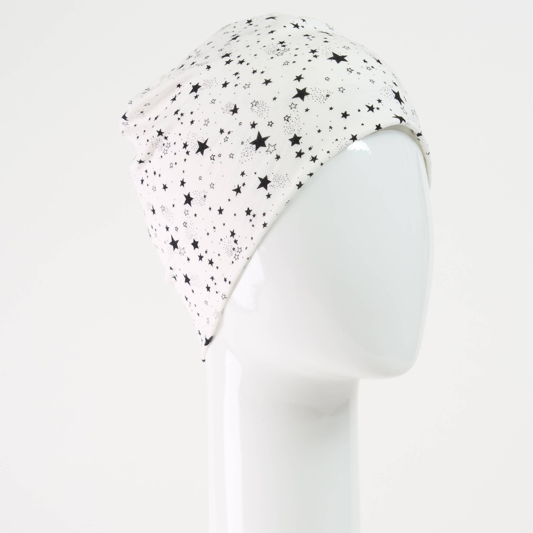 Sibelle - Vente Bonnet – femme - Bonnet de sommeil en bambou pour chimiothérapie2