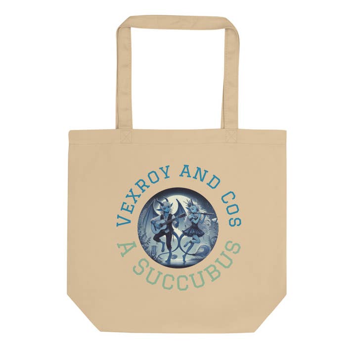 KinnetiX Studios Dublin – Engroshandel Tote bag - Dame – Vexroy og Cos Bircoff enkeltbetræk og øko-mulepose - A Succubus ecologic, fashio2