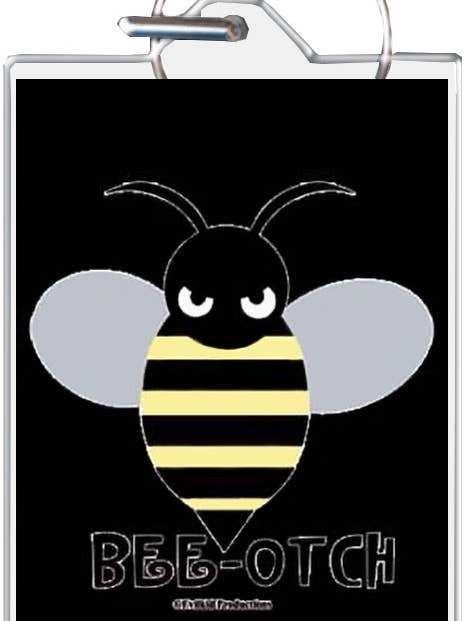 KEYCHAIN - BEE-OTCH for wholesale by Scorpio Posters