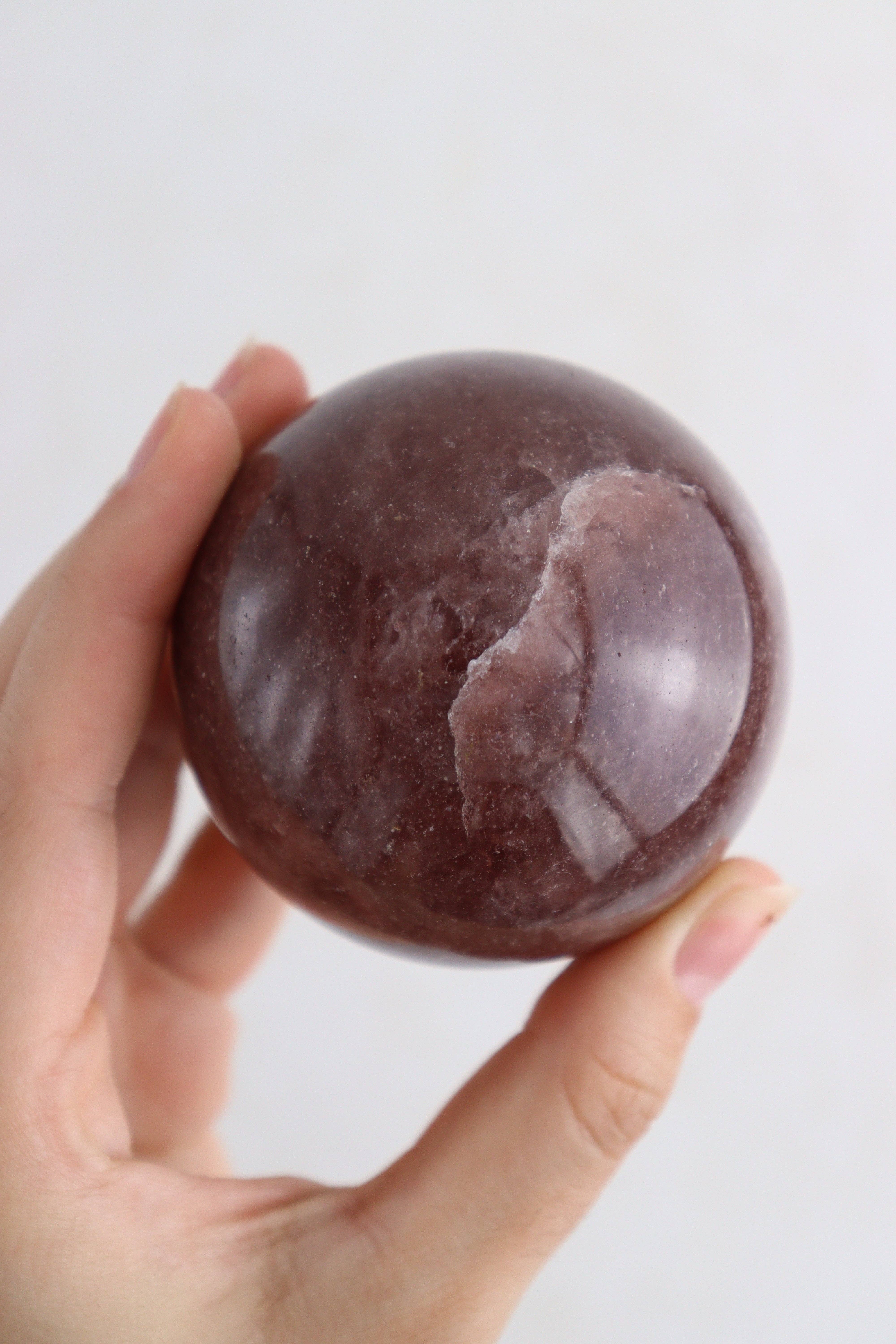 Mi Esperanza Minerals - Wholesale Spiritual Stone/Crystal - Strawberry Quartz Spheres1