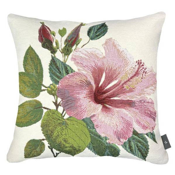Housse De Coussin Grande Hibiscus pour la vente par Art De Lys