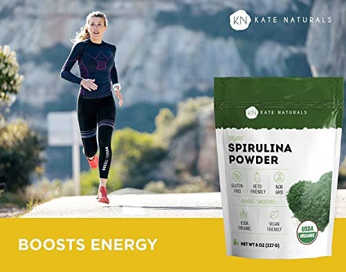 Kate Naturals - Vendita all'ingrosso Proteine/superfood in polvere - Polvere Spirulina Biologica3