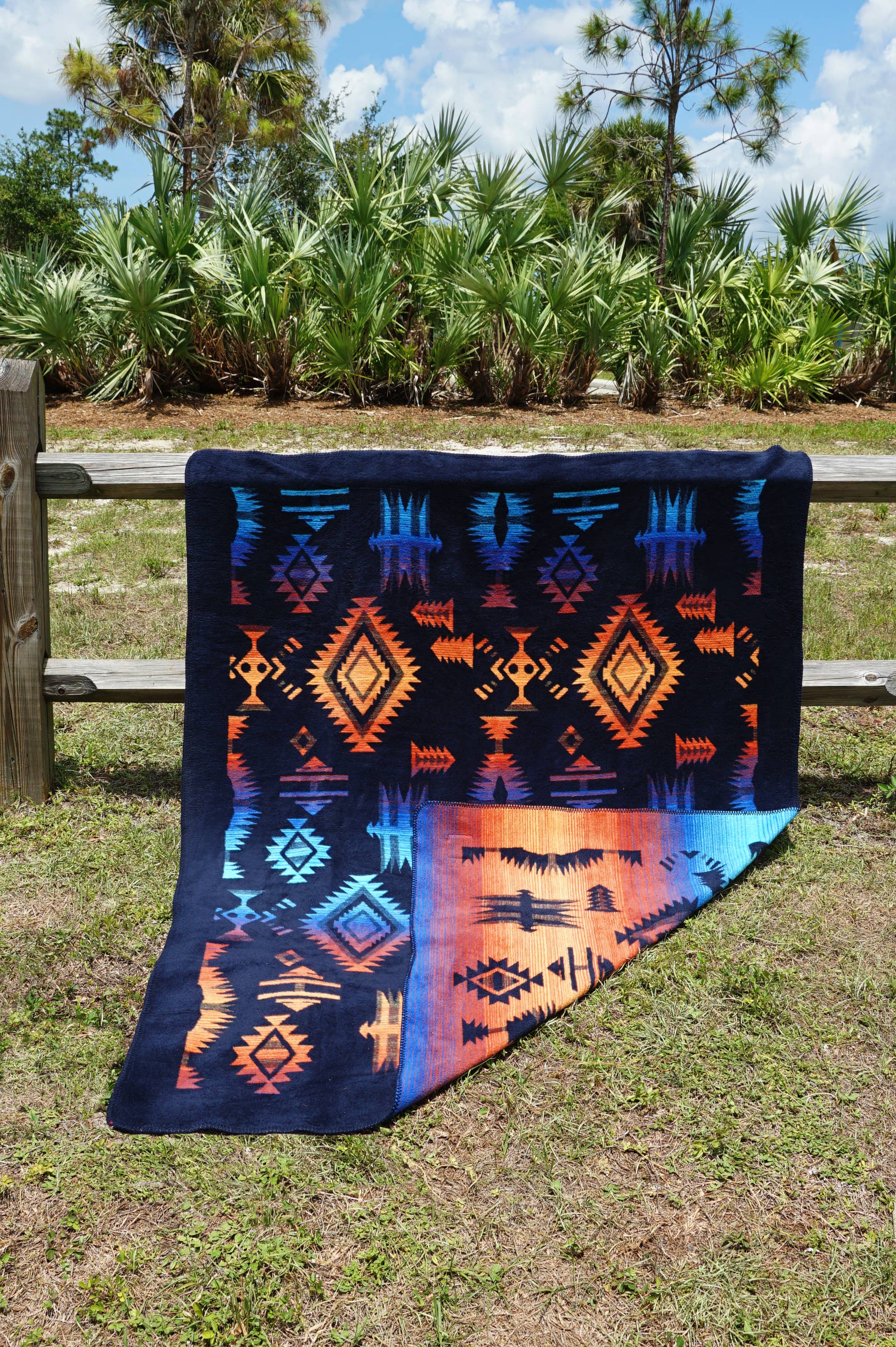 Earth Ragz - Wholesale Throw Blanket - TWIN REVERSIBLE JACQUARD BLANKET LAGUNA4