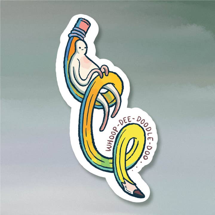 Pegatina Doodle Dude para venta al por mayor de Micael Nunez