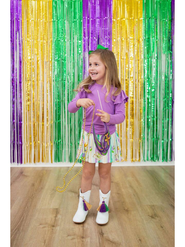 Sweet Bay Clothing – Engroshandel Skørt - Børn og baby – Mardi Gras Majorette Støvler Shorts6