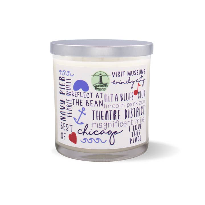 Garsnett Beacon Candle Co. - Wholesale Jar/Filled Candle - Chicago Illinois - Things to Do Scented Candle1