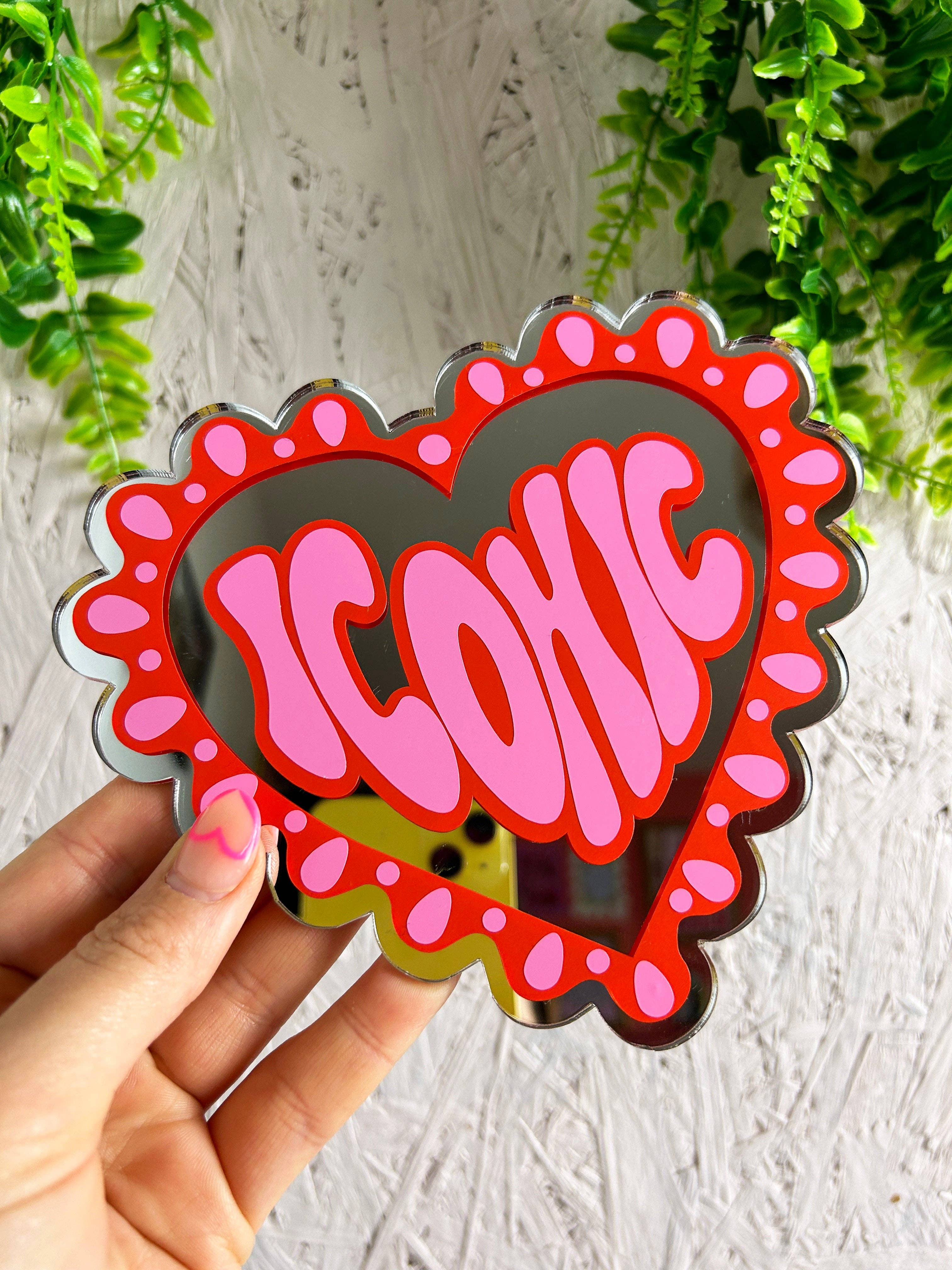 Printed Weird - Vente Miroir mural - Miroir You are ICONIC5