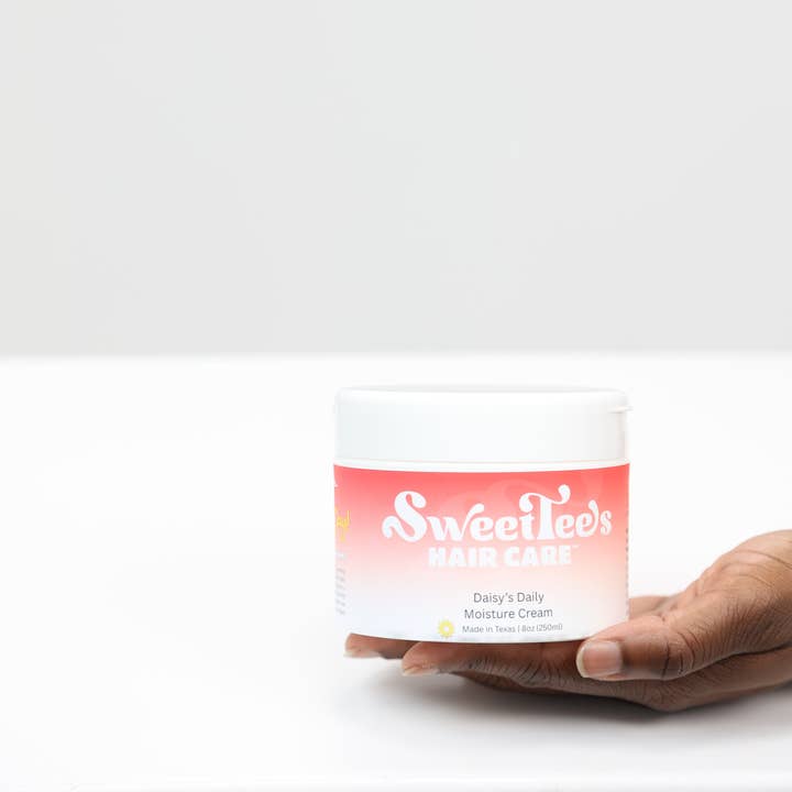 Daisy's Daily Moisture Cream for wholesale by SweetTee’s Hair Care