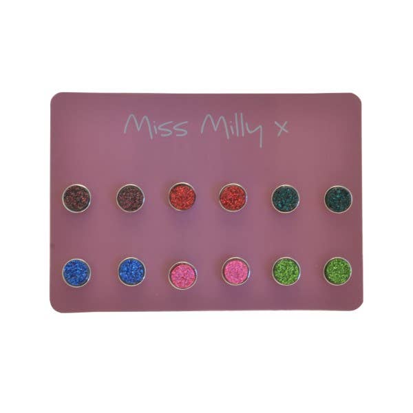 Textured Stud Earrings Set for wholesale by Miss Milly Limited