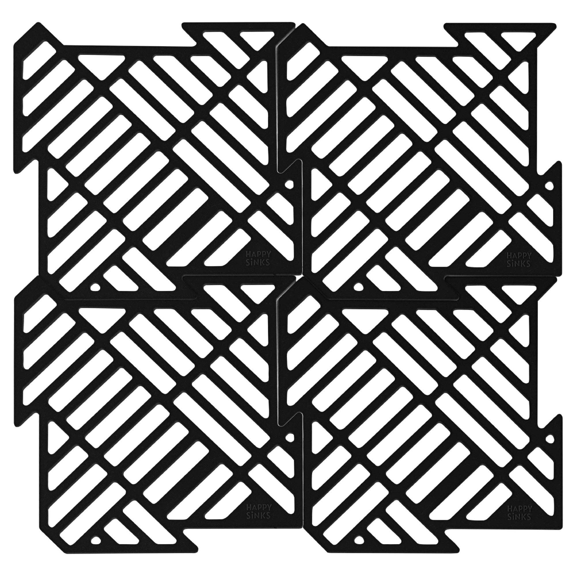 HAPPY SiNKS - Wholesale Sink Strainer/Stopper - Kitchen Sink Mat - Silicone2