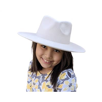 Queens INC - Wholesale Fedora - Women's - Kid's Vegan Felt Rancher Hat – Now in 6 Color