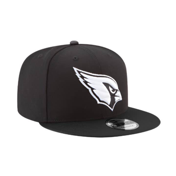 ARIZONA CARDINALS 9FIFTY NEW ERA BLACK SNAPBACK HAT for wholesale by Rat City Sk8 Shop