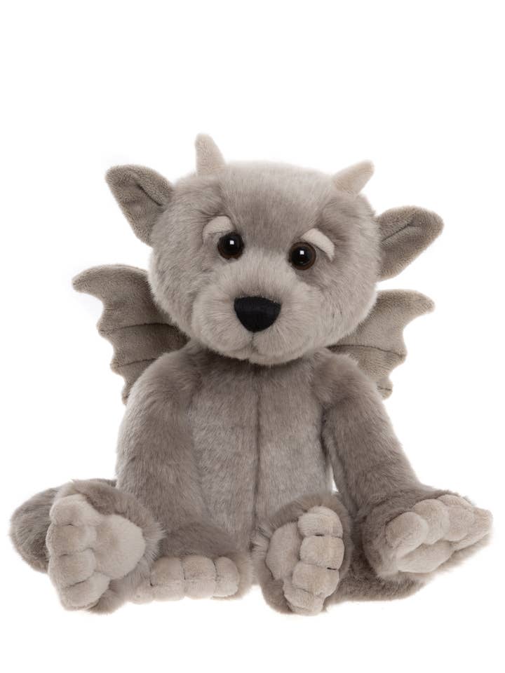 Moat Soft Plush Toy Teddy Bear Gargoyle for wholesale by Charlie Bears Ltd