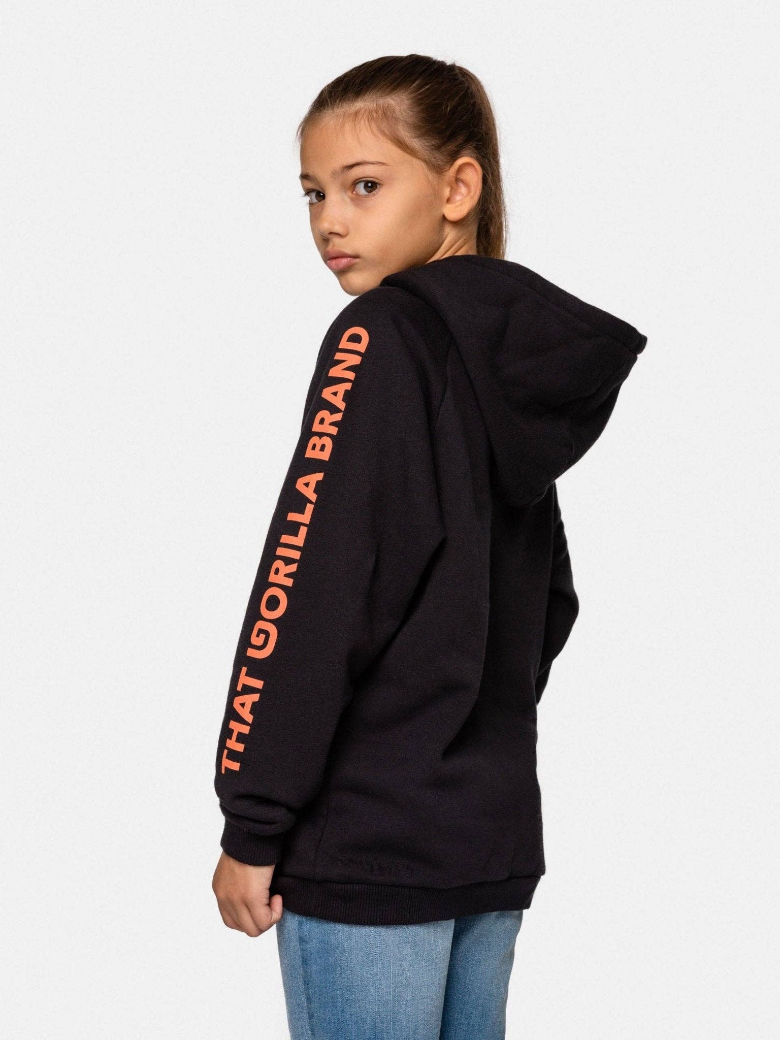 That Gorilla Brand - Wholesale Hoodie - Kids - KIDS (6-13 YRS OLD) BLACK FACE HOODY2
