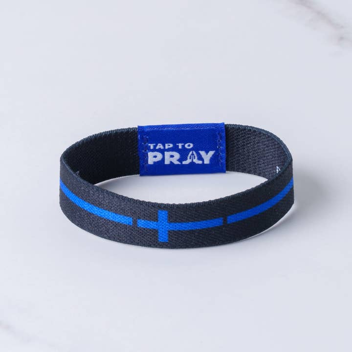 Versible - Wholesale Wristband - Tap To Pray® Wristband – First Responders - Law Enforcement2