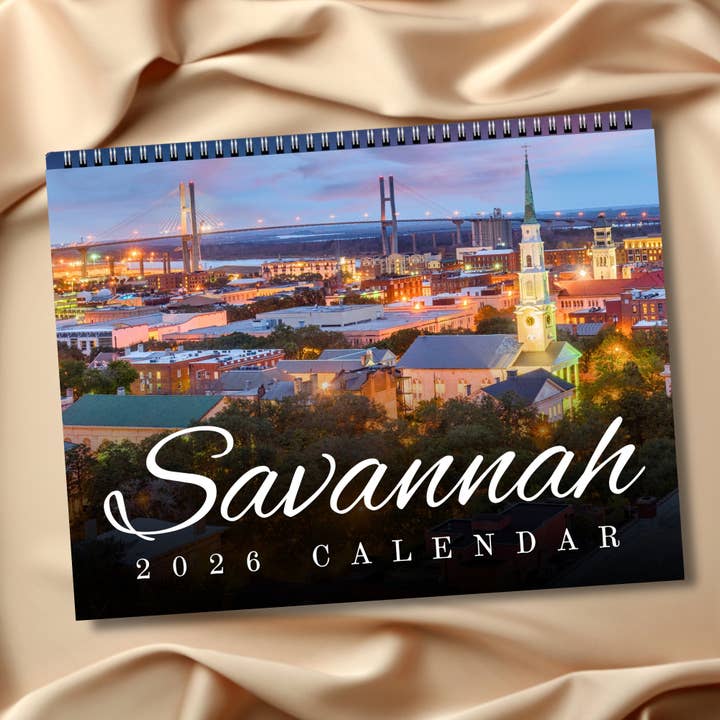 SAVANNAH GA 2026 Calendar for wholesale by Calendar Magic Co.