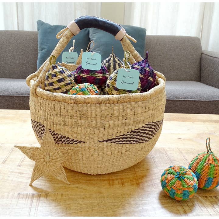 Ti-a Woven Goods - Wholesale Storage Bin - Round Storage Basket - SALE1