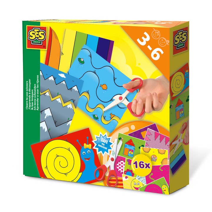 SES CREATIVE I Learn to Use Scissors Kit, Unisex, Ages Three for wholesale by Meroncourt Europe Ltd