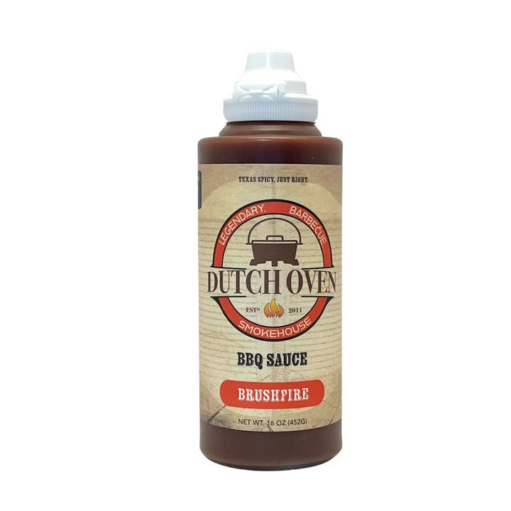 Brushfire BBQ Sauce for wholesale by The Dutch Oven Smokehouse
