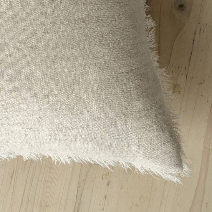 Indaba Trading - Wholesale Throw/Decorative Pillow - 20x20 Lina Linen Pillow Chambray1