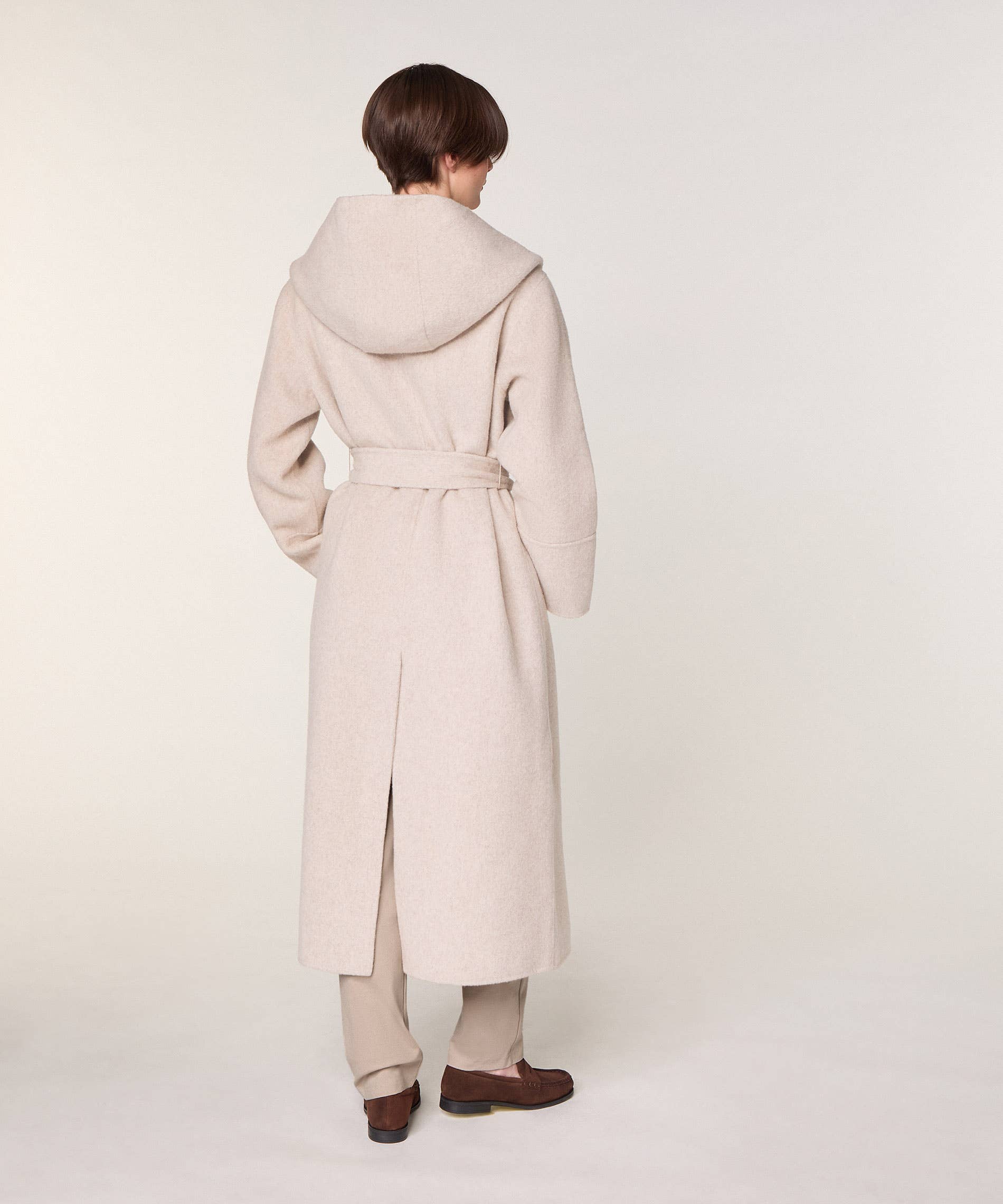 Rodier - Vendita all'ingrosso Cappotto - Donna - Cappotto con cappuccio in lana8