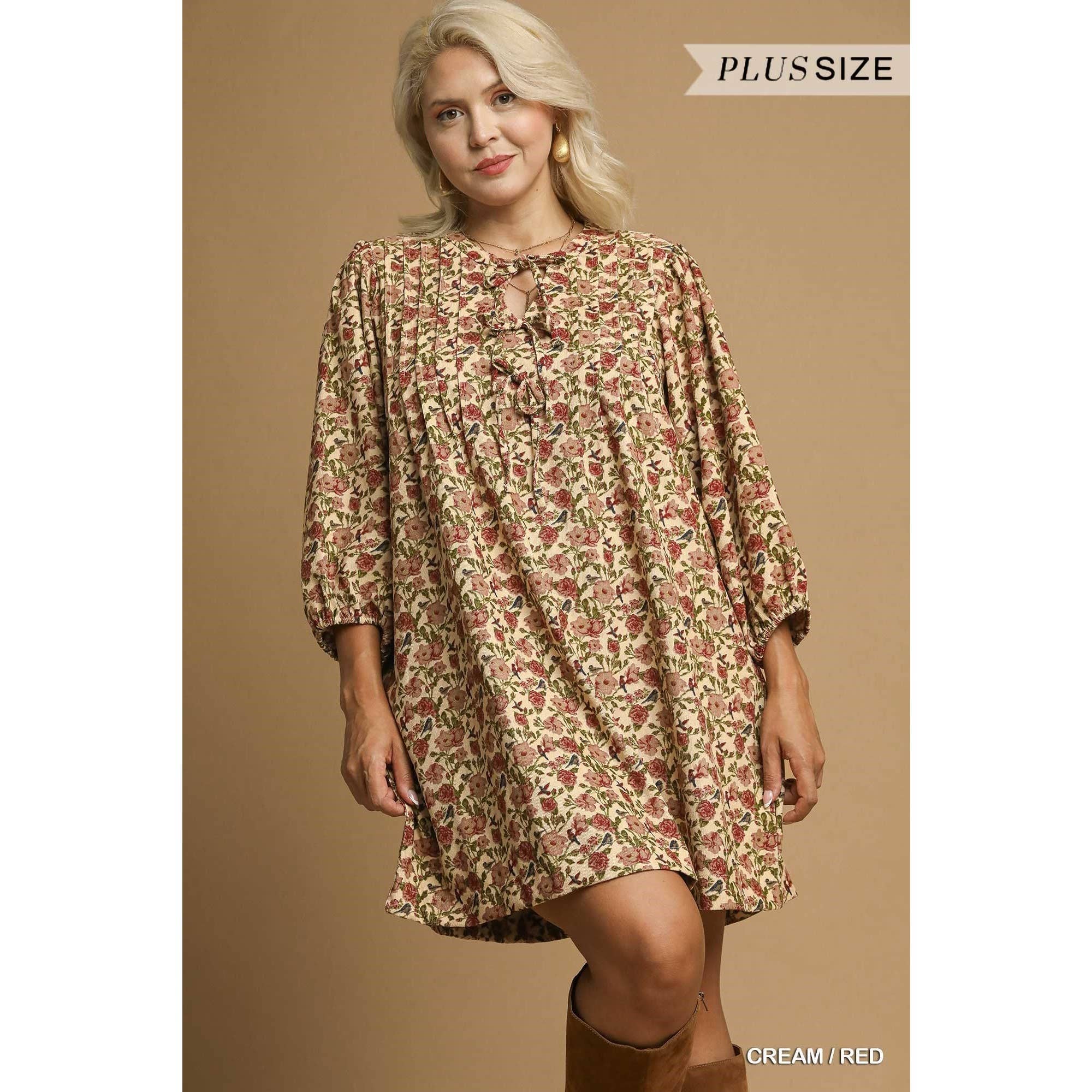 STYLE USA - Vente Robe – femme - Robe Florale PLUS0