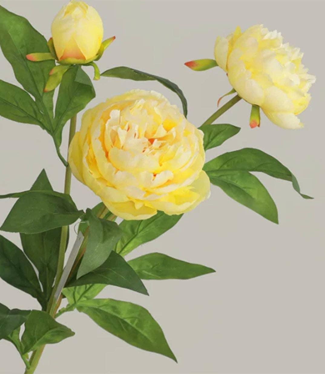 Journey Decor - Wholesale Artificial Flowers - REALISTIC ARTIFICIAL PEONY - BUNDLE OF 32