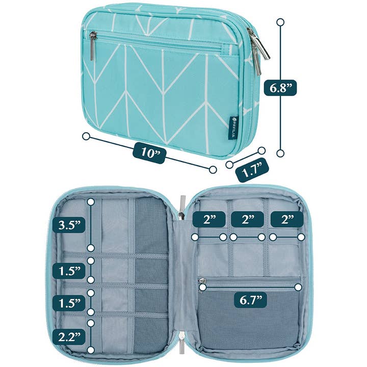 Pavilia - Wholesale Pouch - Unisex - Electronic Tech Organizer Bag29