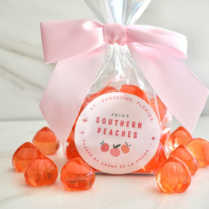 Juicy Southern Peaches for wholesale by Creme de la Cocoa