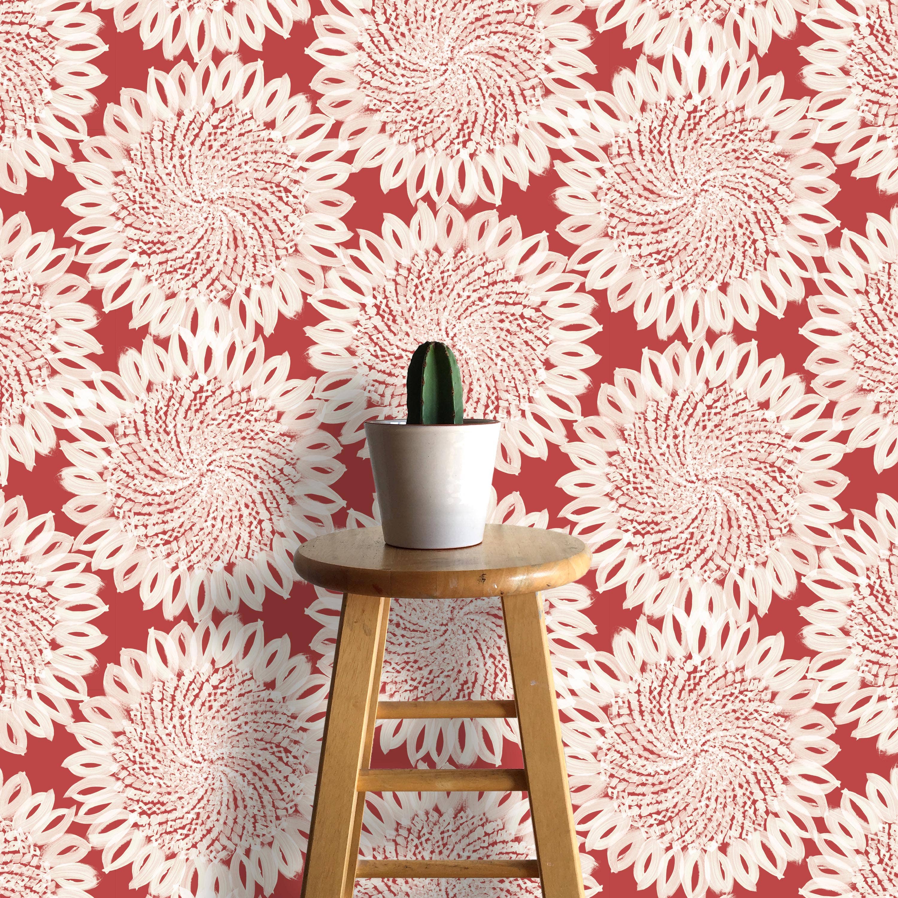 Robin Ann Meyer - Venta al por mayor Papel pintado - Recubrimiento de pared Sunburst: 61 cm de ancho x 120" de largo.5